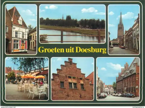 A5480 Netherlands Groeten uit Doesburg multi view