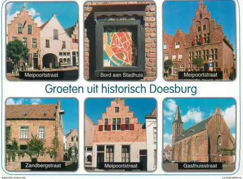 A5480 Netherlands historisch Doesburg multi view