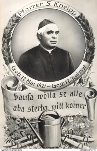 A5940 Sebastian Kneipp Bavarian Catholic priest