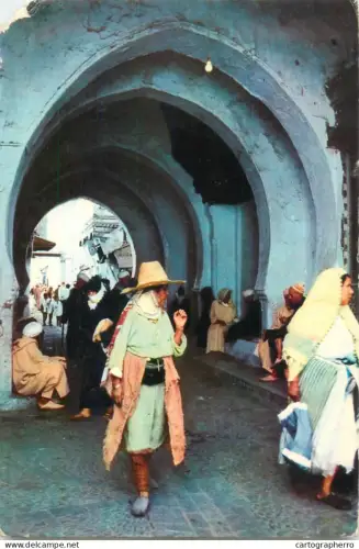 A5468 Morocco Tetouan Sidi Ali Ben Mesaod El Ayun street