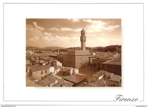 A5467 Italy Firenze veduta di Piazza della Signoria