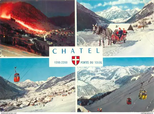 A5458 France Chatel (Haute-Savoie) multi view