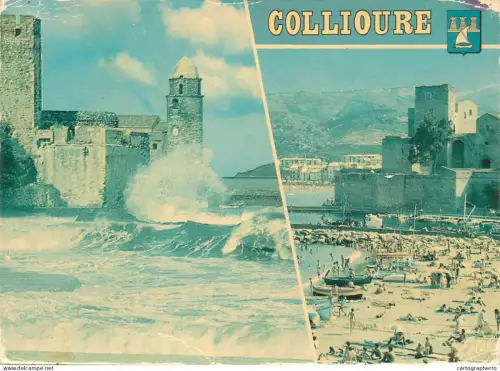A5458 France La Cote Vermeille Collioure multi view