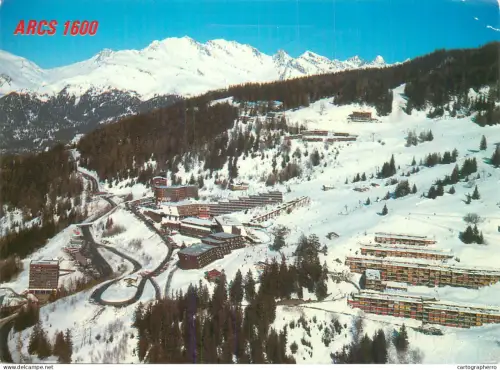 A5458 France Arcs (Savoie) paysage d'hiver