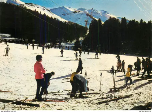 A5458 France Super Lioran (Cantal) station de sports d'hiver