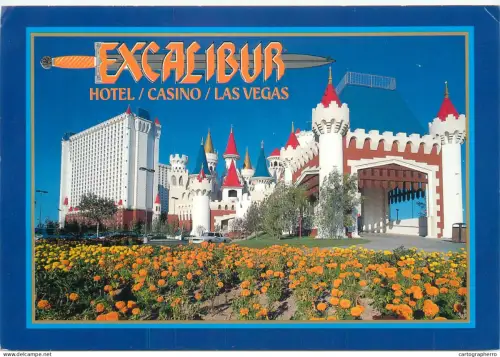 A5456 USA Las Vegas NV Excalibur hotel casino