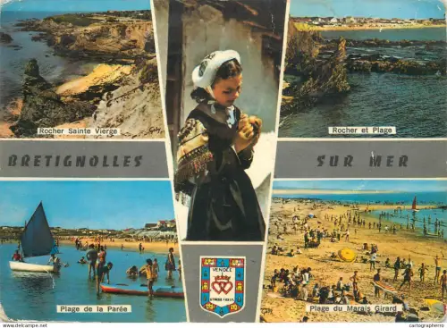 A5455 France Bretignolles sur Mer (Vendee) multi view