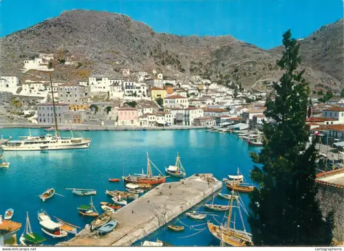 A5455 Greece Hydra port partial view