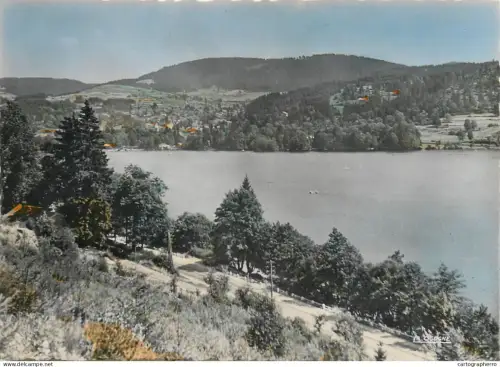 A5454 France Gerardmer vue sur le lac et la ville