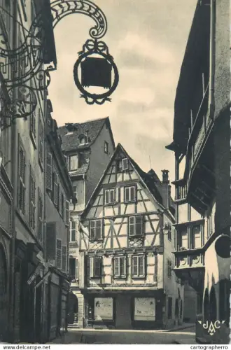 A5454 France Vieux Colmar La rue Merciere