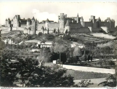 A5454 France Carcassonne (Aude) vue d'ensemble
