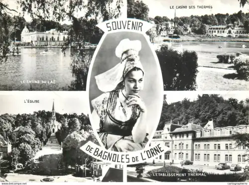 A5453 France souvenir de Bagnoles de l'Orne multi view