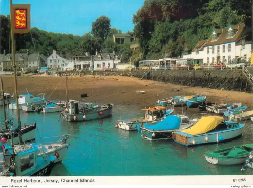 A5451 Channel Islands Jersey Rozel Harbour