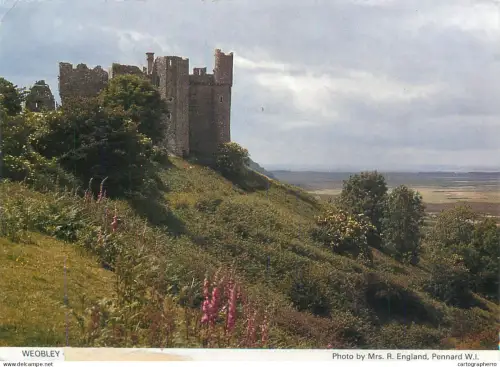 A5451 Wales Weobley castle