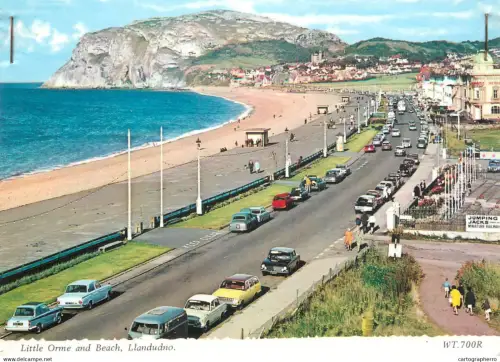 A5450 Wales Llandudno Little Orme and beach