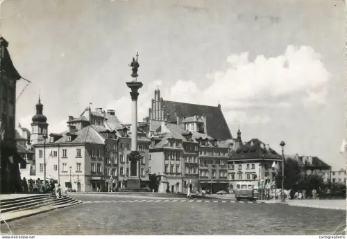 A5492 Poland Warsaw Place Zamkowy monument