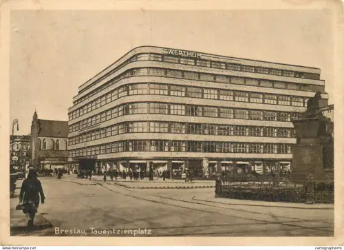 A5492 Poland Wroclaw / Breslau Tauentzienplatz