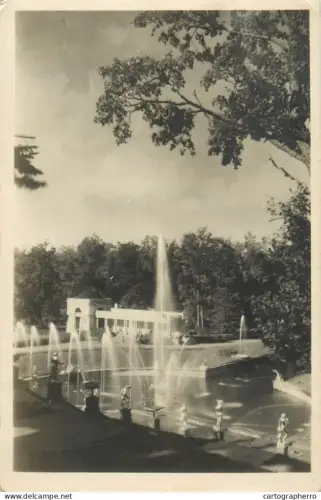 A5491 Russia Great Peterhof Waterfall