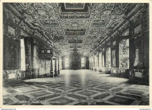 A5491 Denmark Hillerod Frederiksborg Slott Riddersalen