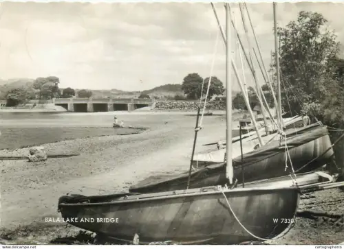 A5491 Wales Bala lake and Bridge
