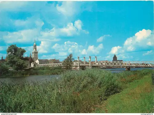 A5488 Netherlands Kampen Burg over the IJssel
