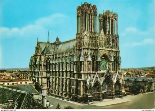 A5488 France Reims (Marne) La Cathedrale