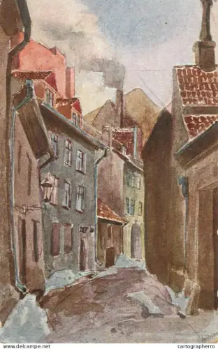 A5946 Street in Riga, Latvia, called "Lärmstraße" (Noise Street) by Ed. Anderson