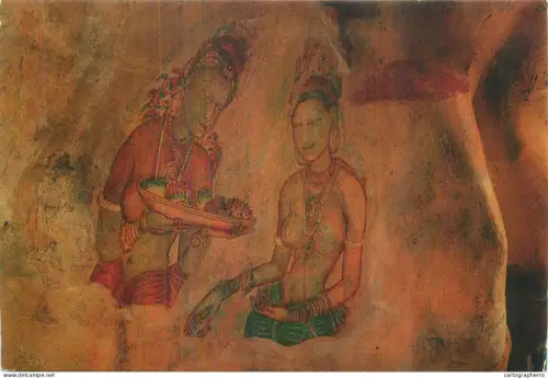 A5530 Sri Lanka (Ceylon) Sigiriya frescoes 5th century