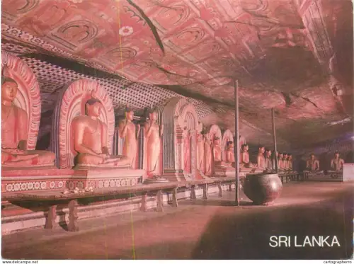 A5530 Sri Lanka (Ceylon) Dambulla Rock Temple Second Cave