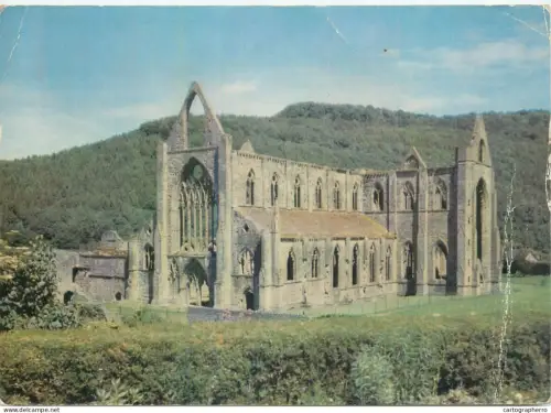 A5528 Wales Tintern Abbey Monmouthshire south-west view