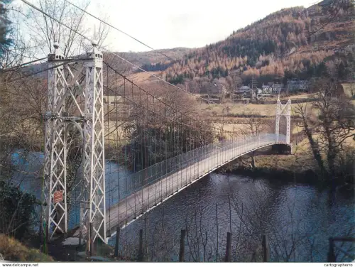 A5527 Wales Betws-y-Coed Suspension Bridge