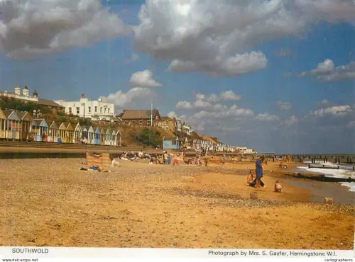 A5527 England Southwold beach view