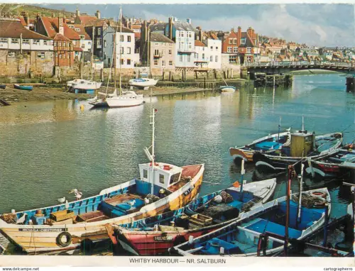 A5527 England Whitby harbour near Saltburn