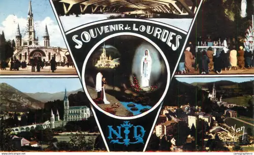 A5970 Souvenir de Lourdes cpsm
