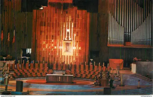 A5970 Interior de la nueva basilica de Guadalupe