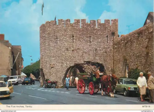 A5512 Wales Tenby - the 5 Arches