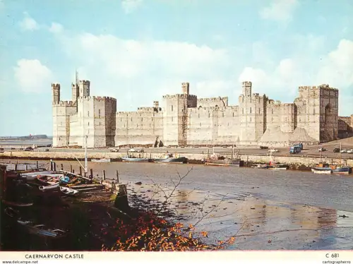 A5512 Wales Caaernarvon Castle