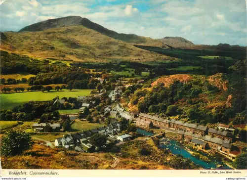 A5512 Wales Beddgelert panorama