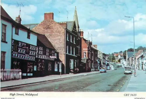 A5512 Wales Welshpool High Street