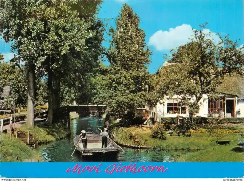 A5498 Netherlands beautiful Giethoorn picturesque scenery