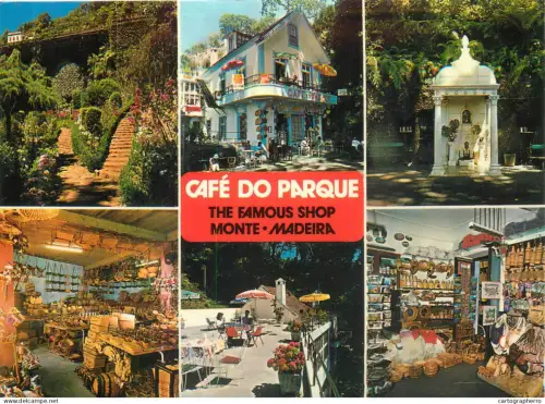 A5498 Portugal Madeira Cafe Do Parque Famous Shop Monte multi view