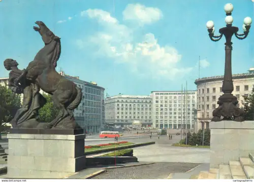 A5549 Serbia Beograd Marx and Engels square