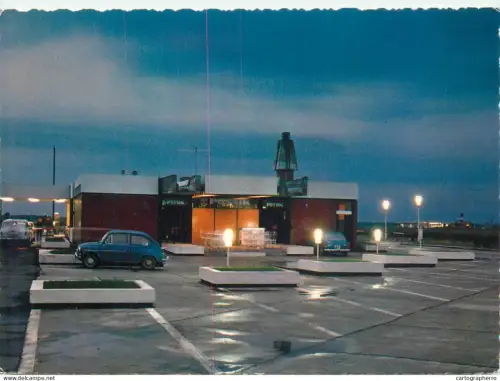 A5549 Serbia Vrsac Vatin border crossing night view