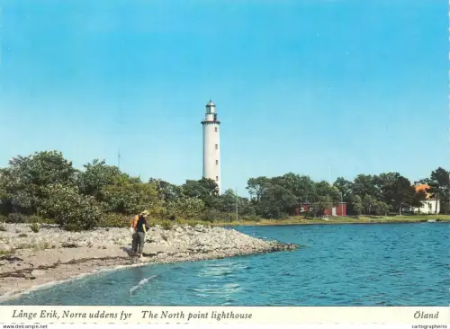 A5548 Sweden Oland North Pier Lighthouse