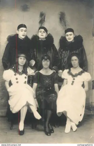 A6031 Suisse photo-Eclair Geneve Escalade masquerade 1921