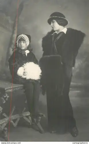 A6031 Geneva Genève studio Eglair photographic postcard