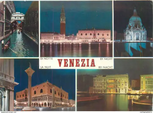 A5545 Italy Venezia several night views