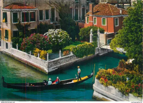 A5545 Italy Venezia gondola sul Canal Grande