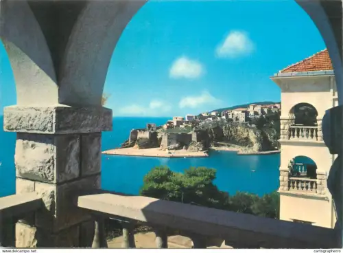 A5543 Montenegro Ulcinj Jadran hotel and old town