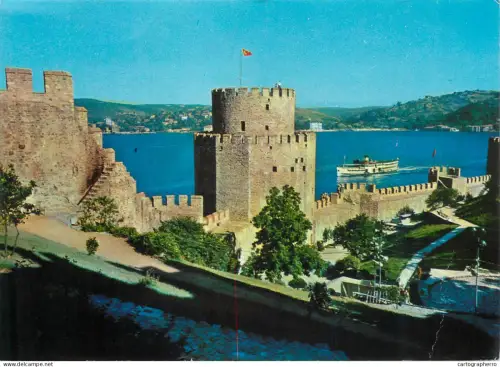 A5542 Turkey Istanbul Bosphorus and Castle of Rumeli